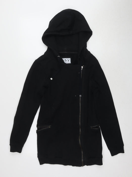 Marc New York Women’s Black Full Zip Hoodie Size 8