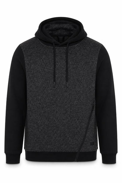 WROGN Men's Black Hoodie, Medium, Pullover, Hooded