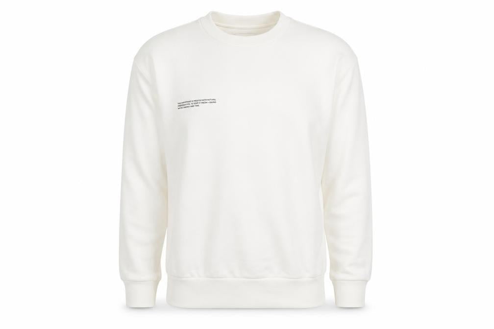 Pangaia Unisex White XS Pullover Sweatshirt
