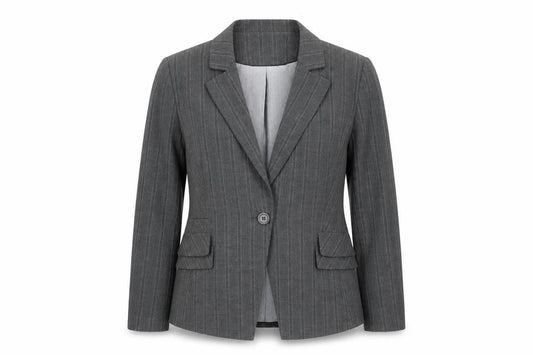Marks & Spencer Grey Pinstripe Women's Jacket
