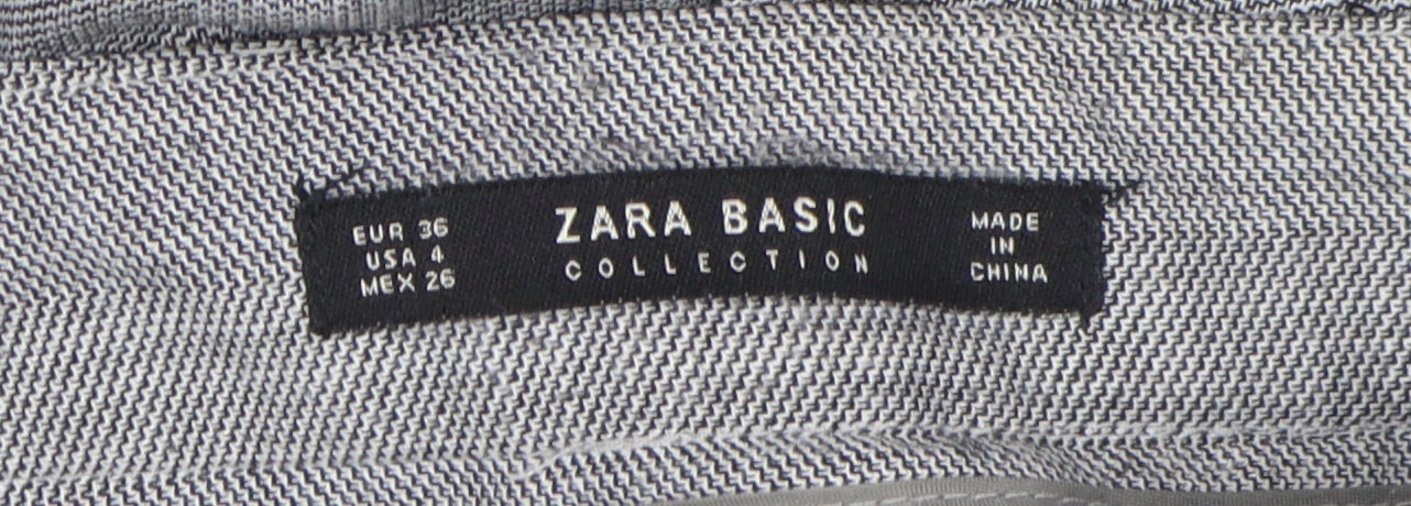 Zara Women's Grey Dress Pants, Size 8, Business Casual
