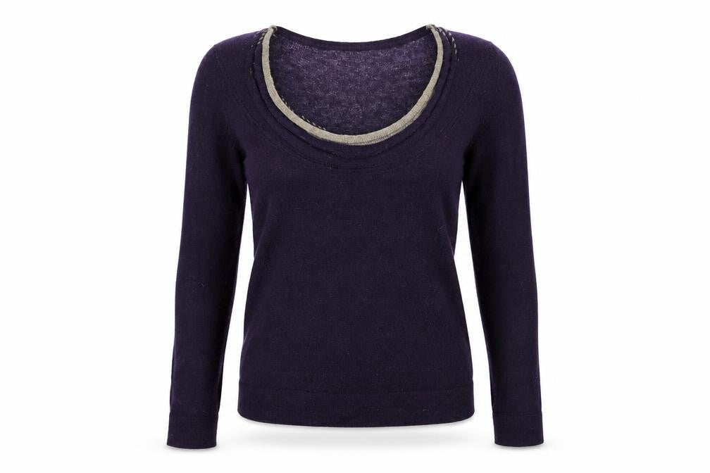 Bandolera Women's Purple Pullover Jumper, Size 10