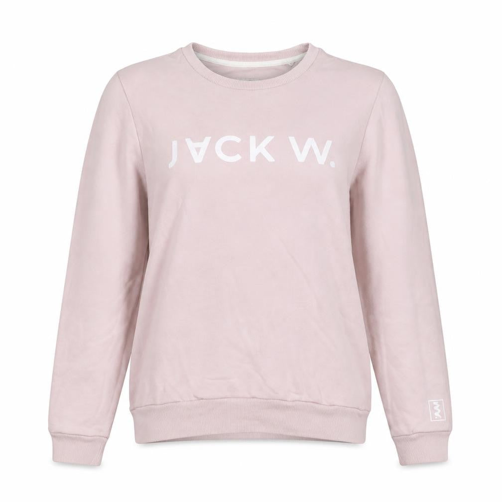 Jack Wills Women's Pink Pullover Sweatshirt - Size S