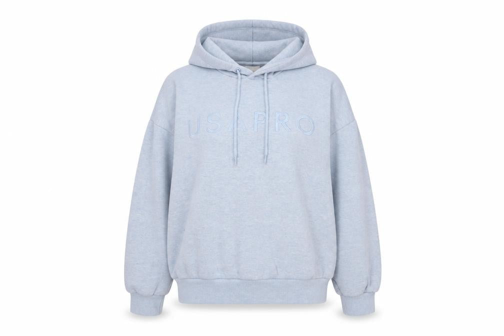 USA Pro Women's Blue Pullover Hoodie Size 14