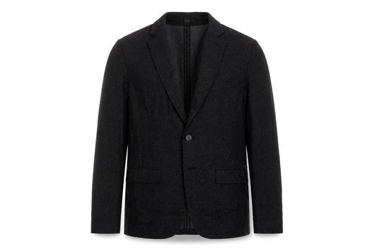 Zara Men's Black Blazer Size 36R Single-Breasted Formal