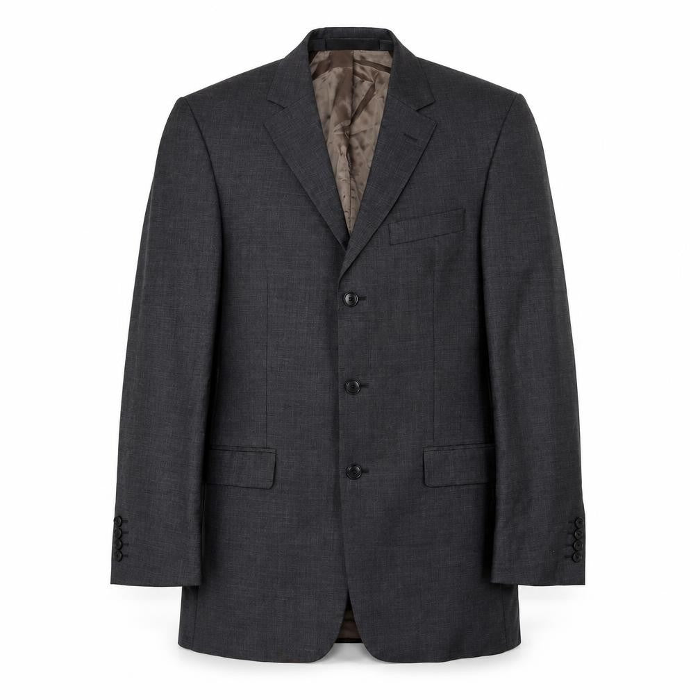 Marks & Spencer Men's Black Blazer 38 Long Wool