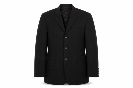 Next Men's Black Wool Blazer, Size 38S, Formal