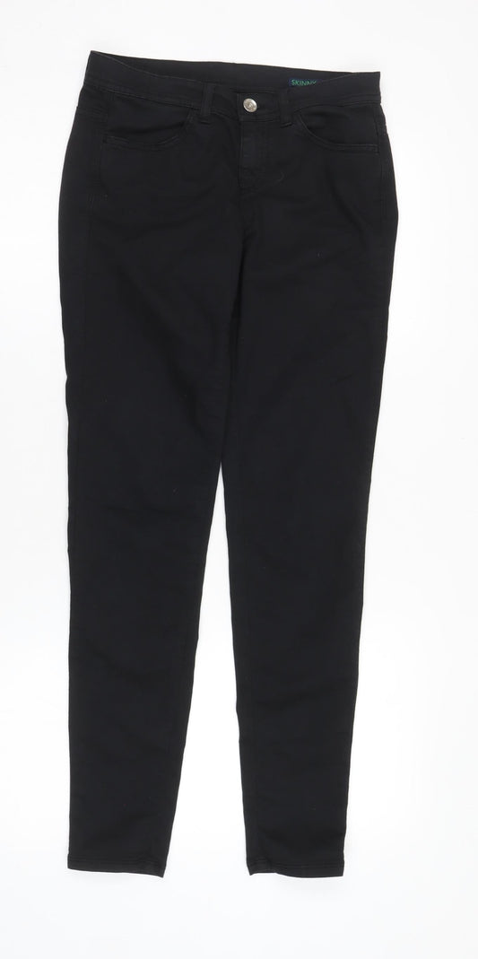 Benetton Women's Black Skinny Jeggings Size 4