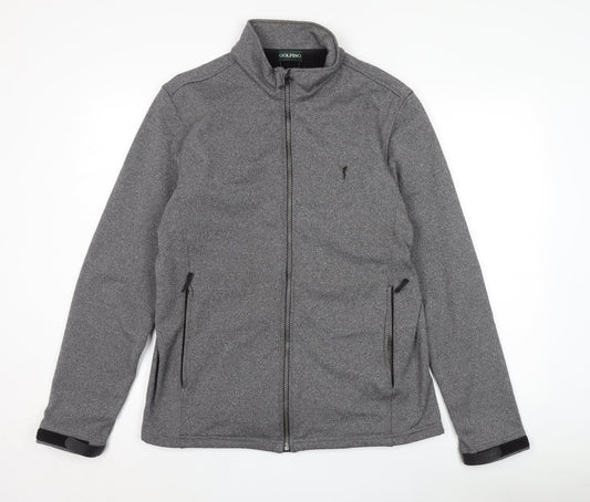 Golfino Unisex Grey Windbreaker Jacket - L, Casual