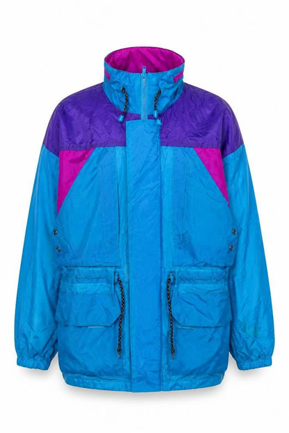 Pacino Womens Blue Purple Windbreaker Jacket S