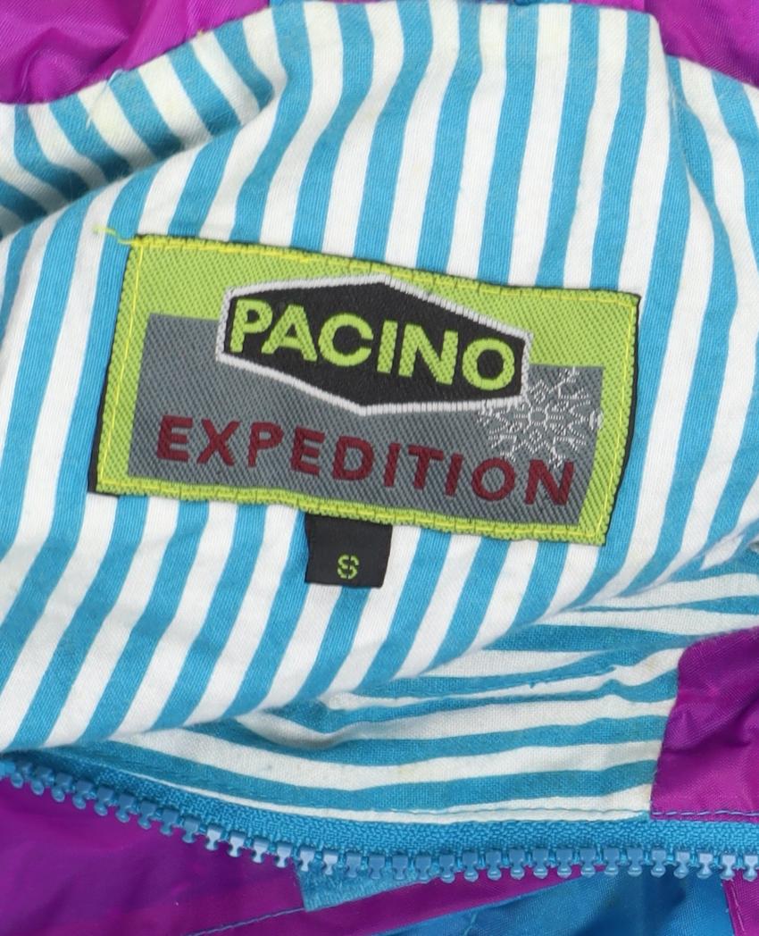 Pacino Womens Blue Purple Windbreaker Jacket S