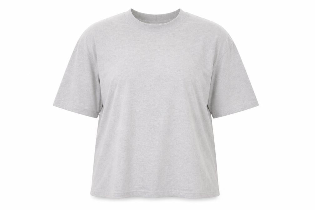 Collusion Unisex Grey Basic T-Shirt, Size S, Cotton Blend