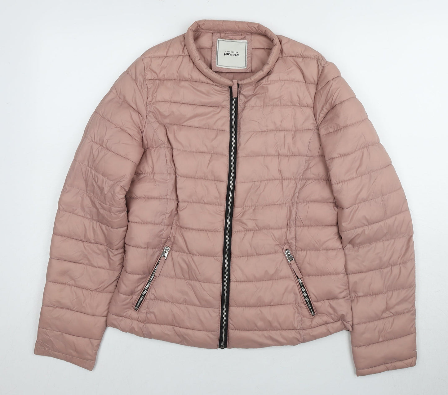 Pimkie Women's Pink Puffer Jacket, Size M, Casual Wear