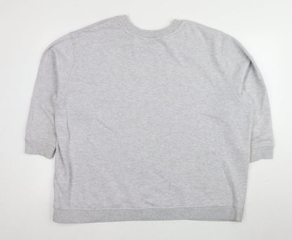 Harvard Womens Grey Sweatshirt, Casual Pullover Size 22,