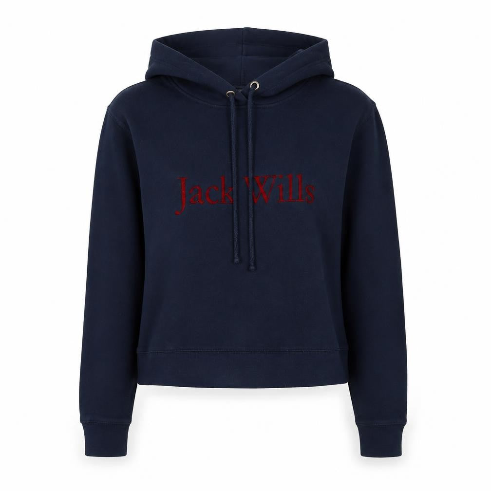 Jack Wills Women's Navy Hoodie Size 6