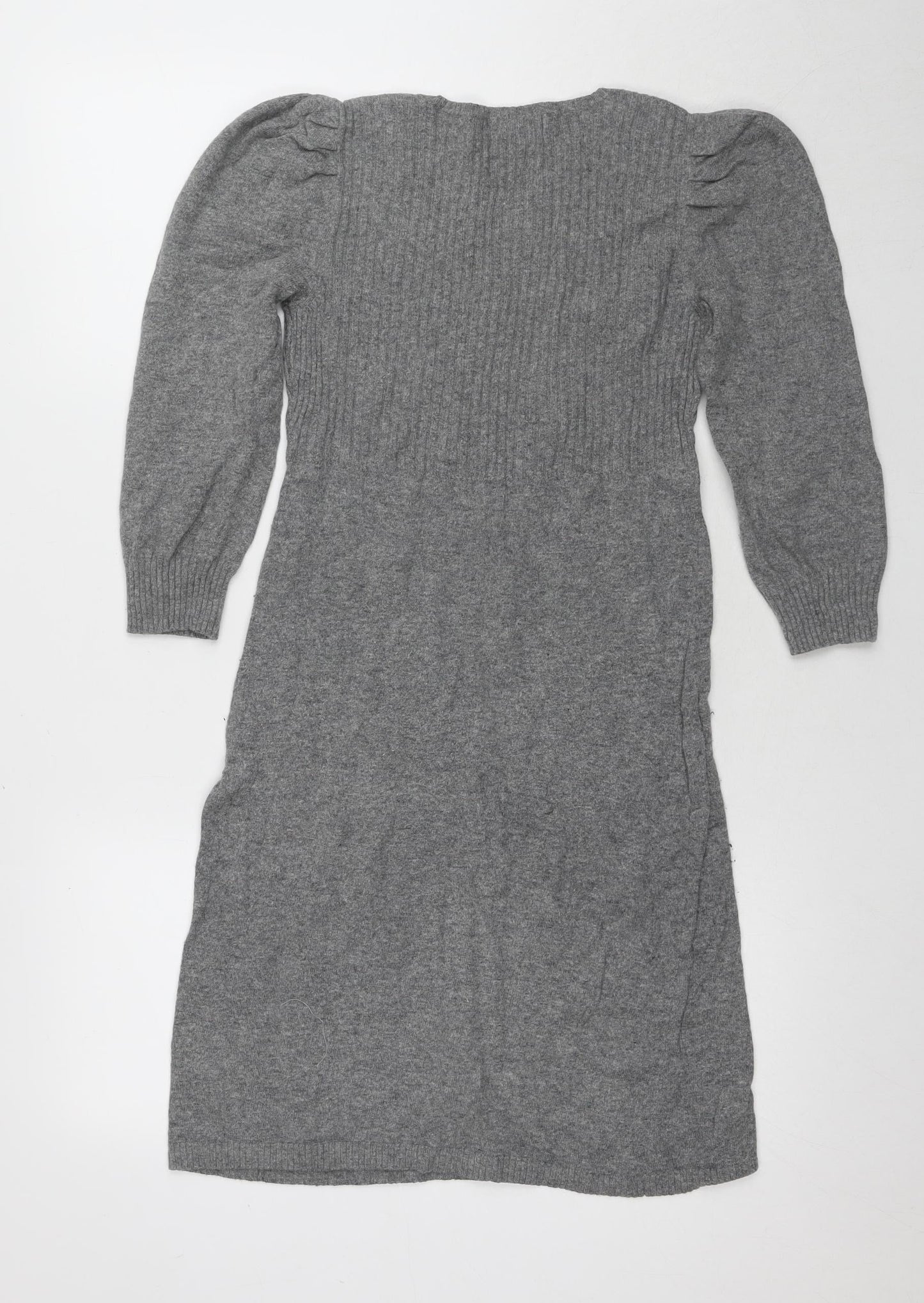 Monsoon Grey Jumper Dress Women’s Small