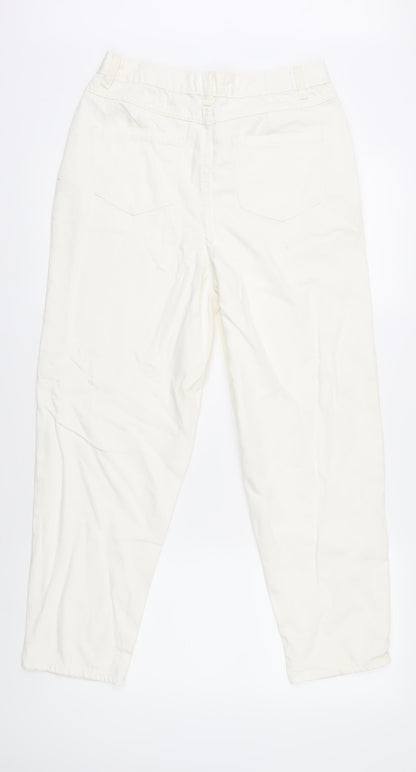 Urban Bliss Women's Ivory Chino Trousers - Size 6