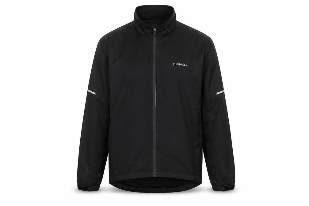 Pinnacle Men's Black Windbreaker Jacket M