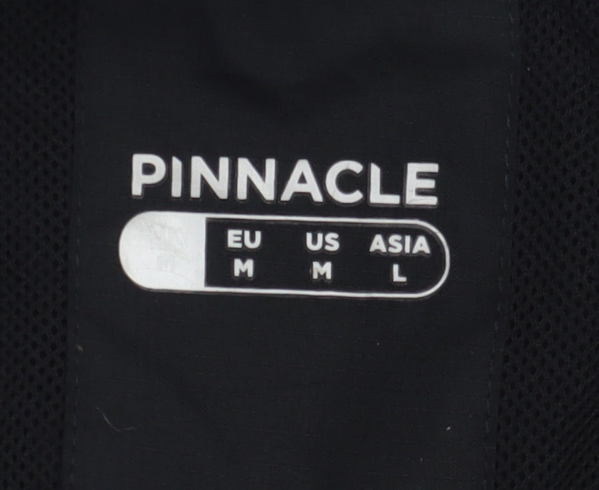 Pinnacle Men's Black Windbreaker Jacket M