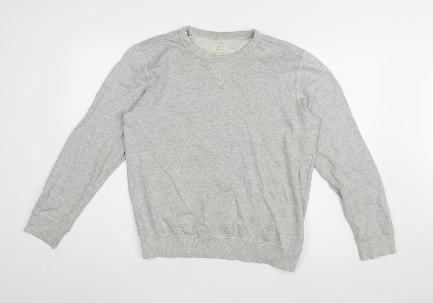 Selected Homme Grey Pullover Sweatshirt - Men's M