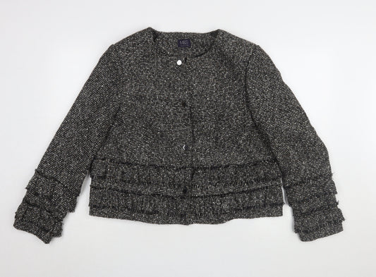 Marks and Spencer Women's Silver Jacket Size 18