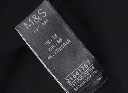 Marks & Spencer Women's Silver Jacket Size 18