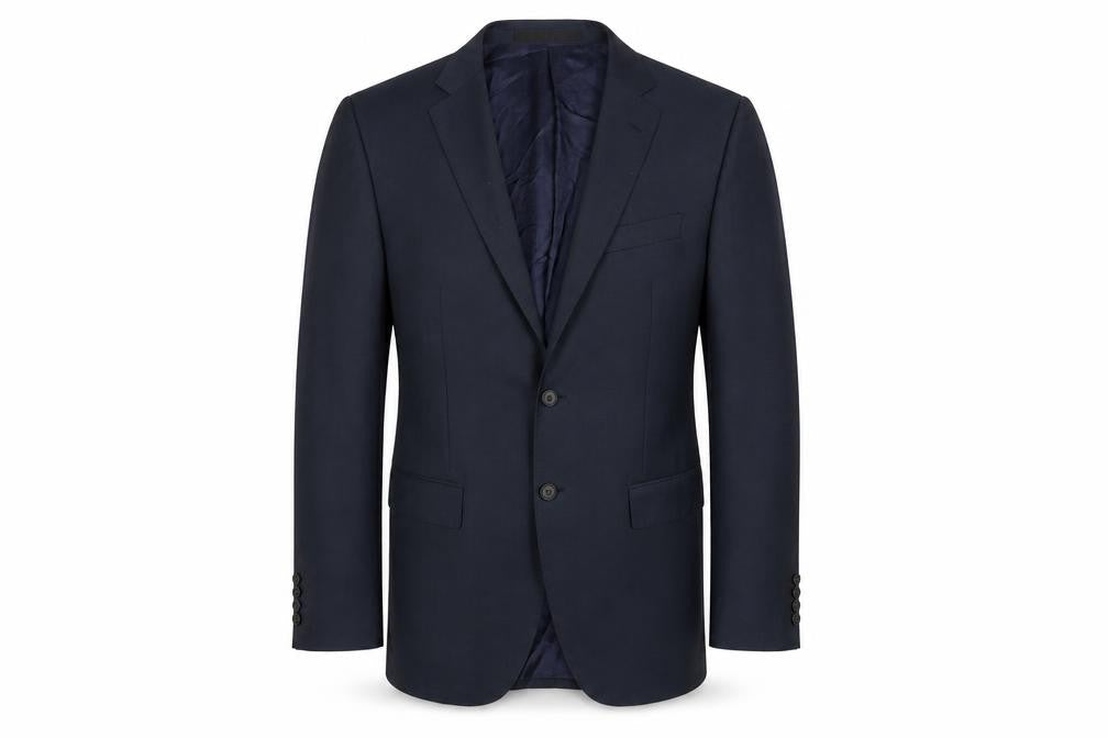 Marks & Spencer Men’s Blue Wool Blazer 42 Regular Fit