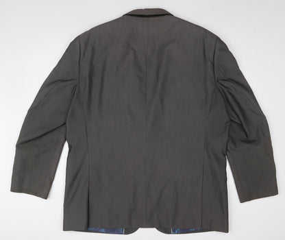 Jacamo Men's Grey Regular Fit Blazer 48R