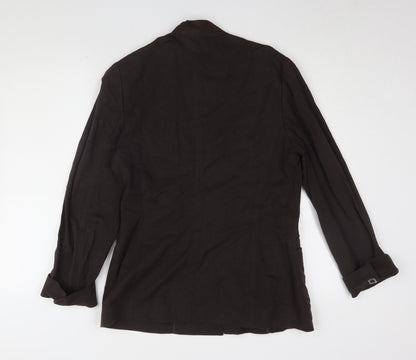 Carlisle Women's Brown Cotton Jacket Size 10