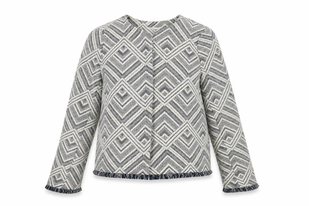 Paraphrase Women's Multicoloured Short Jacket Size 12