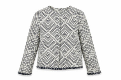Paraphrase Women's Multicoloured Short Jacket Size 12