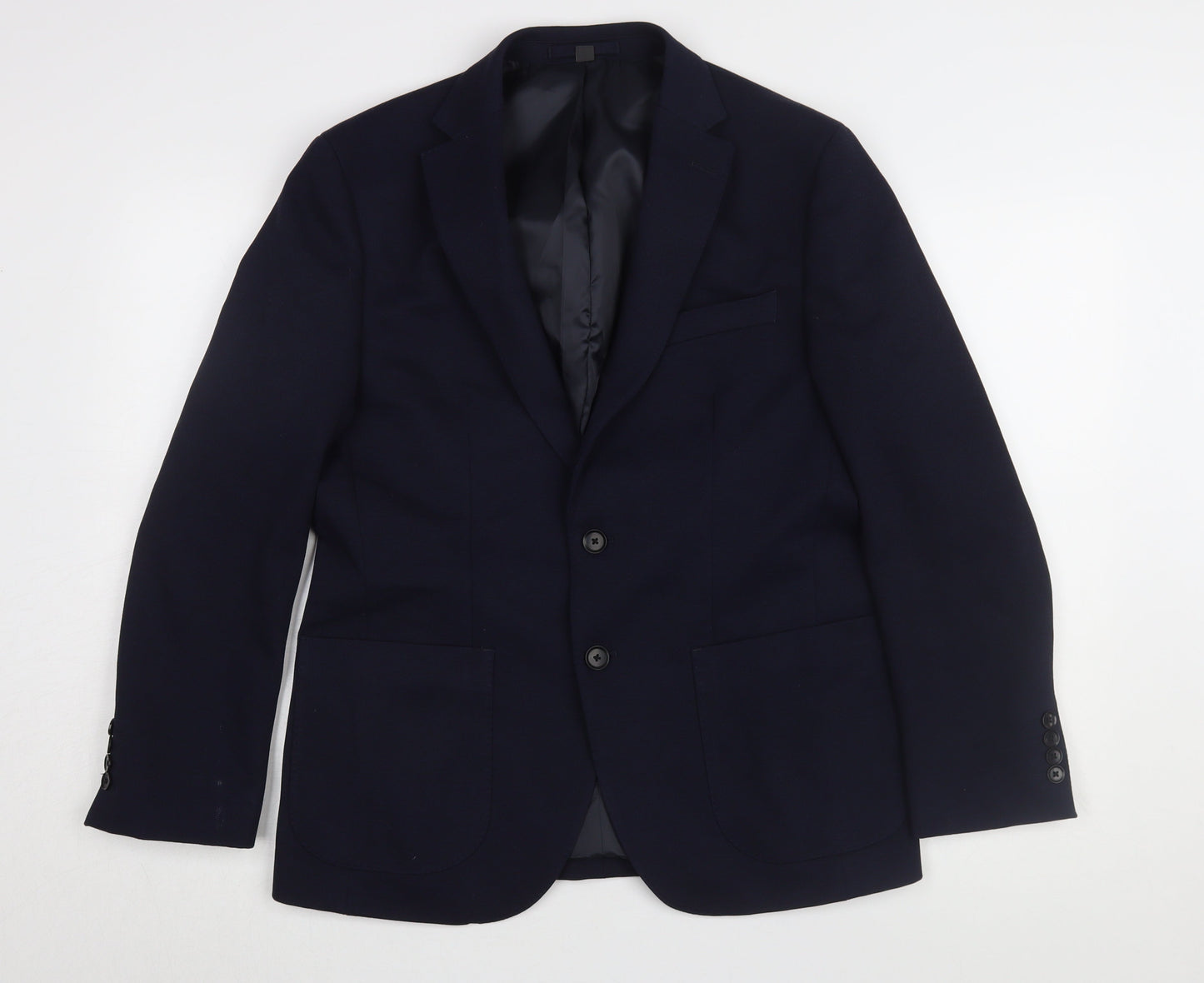 Marks and Spencer Men's Blue Blazer 38S Business
