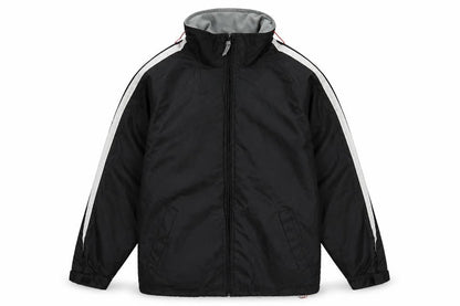 B&C Mens Collection Black Rain Jacket L