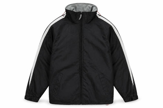 B&C Collection Black Unisex Rain Jacket L