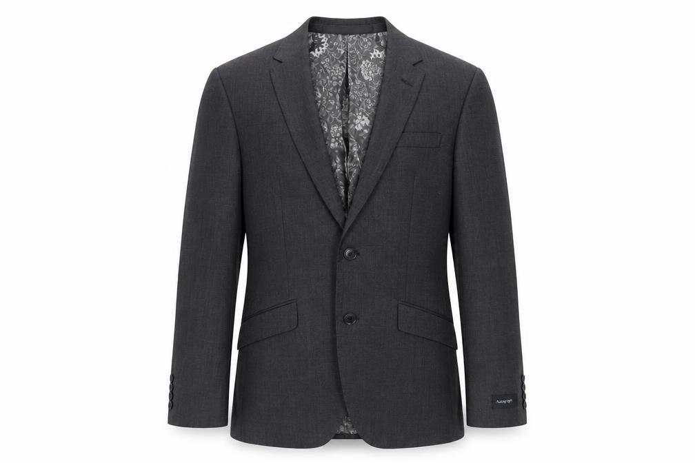 Marks & Spencer Men's Grey Blazer, Size 36R, Formal