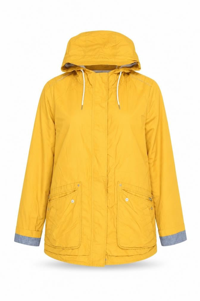 Parka London Women's Yellow Hooded Parka Jacket S