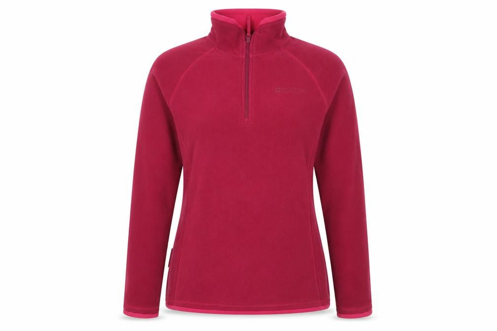 Mountain Warehouse Women's Red Fleece Pullover Size 10