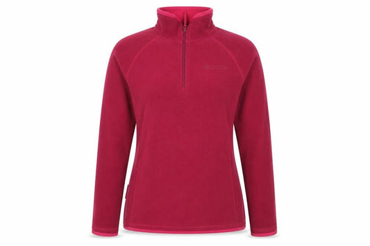 Mountain Warehouse Women's Red Fleece Pullover Size 10