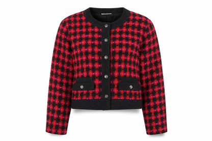 Shady Lady Women's Multicoloured Blazer, Size 16, Cropped