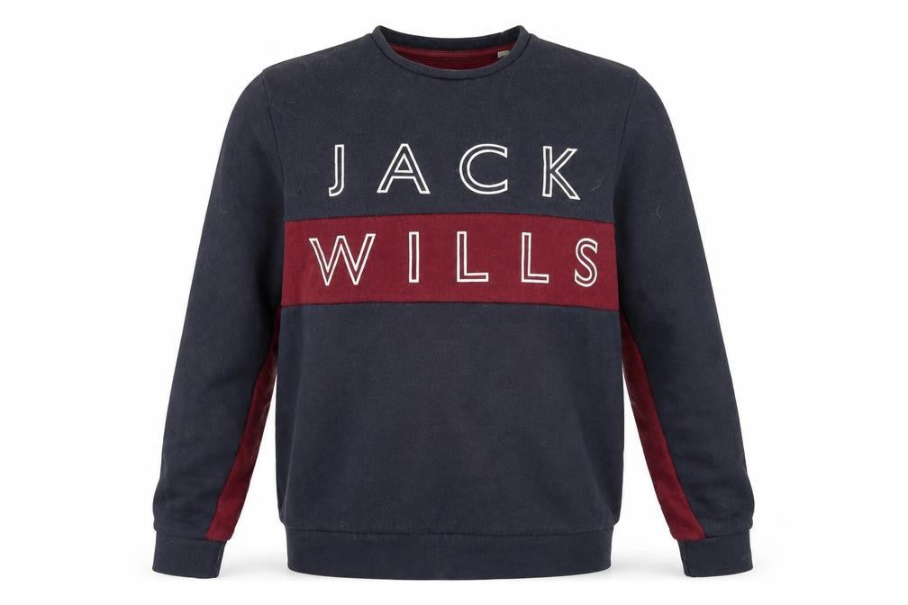 Jack Wills Men's Multicolour Logo Sweatshirt S