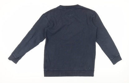 Jack Wills Women's Black Pullover Sweatshirt UK 6