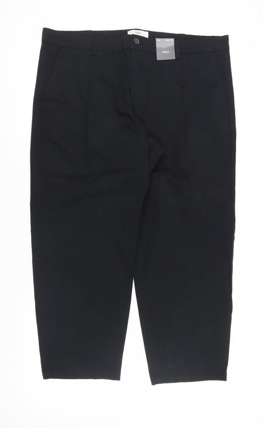 Marks and Spencer Women's Black Dress Pants Size 40