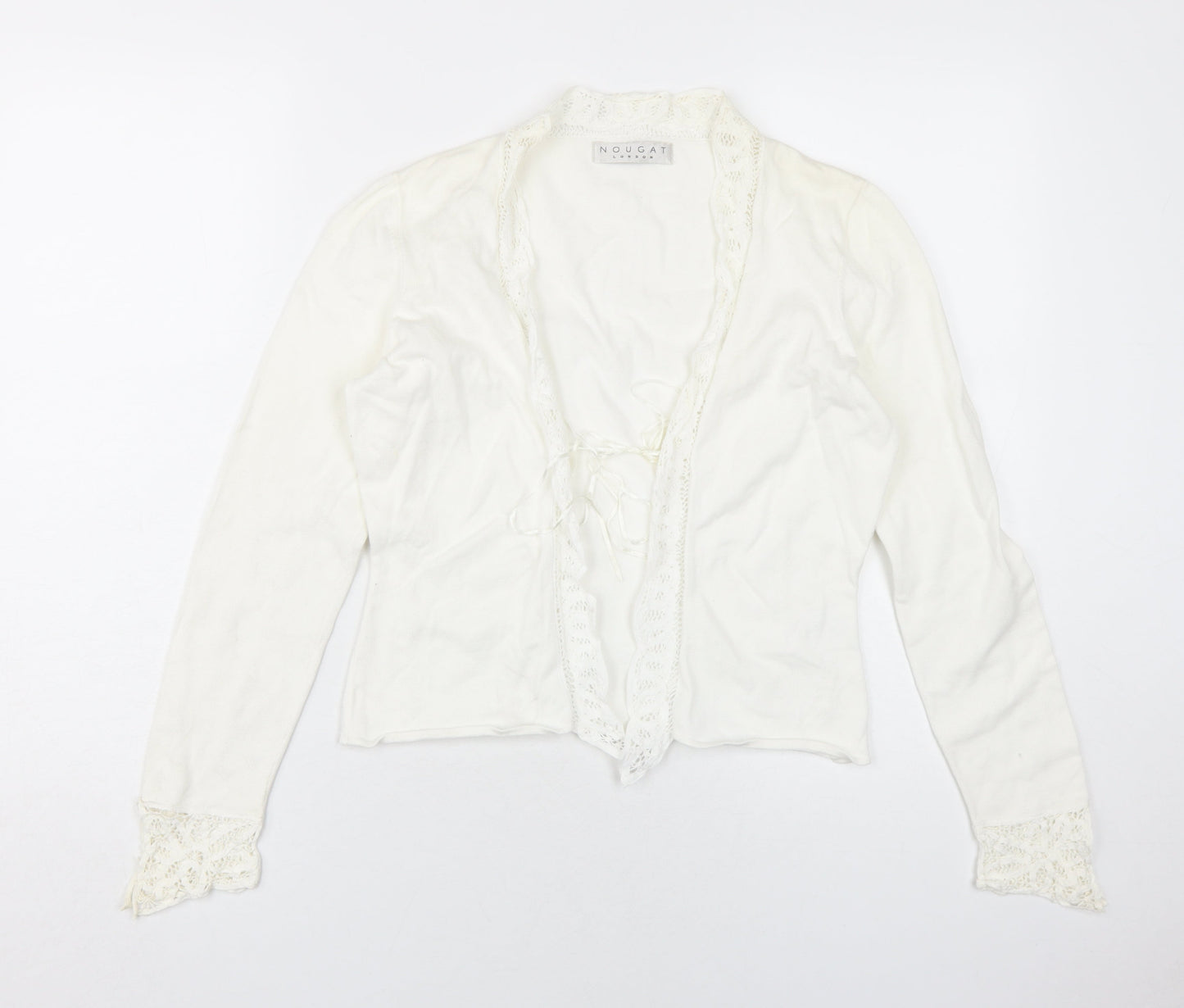 Nougat London Women's Ivory Cardigan Size 2