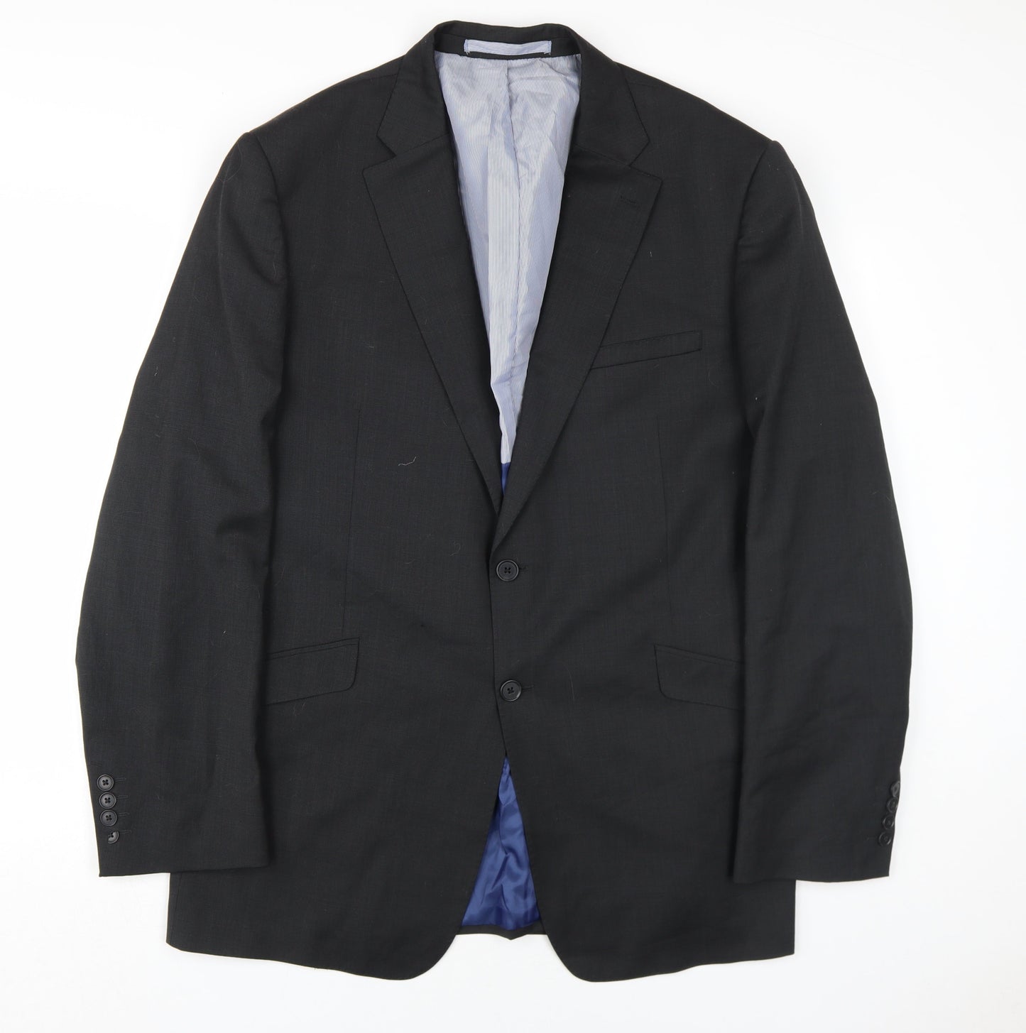 Marks and Spencer Men's Black Blazer 44 Long Formal