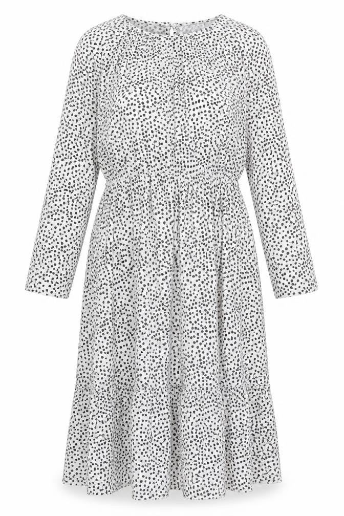 I Saw It First Women's White Midi A-Line Dress - Size 12