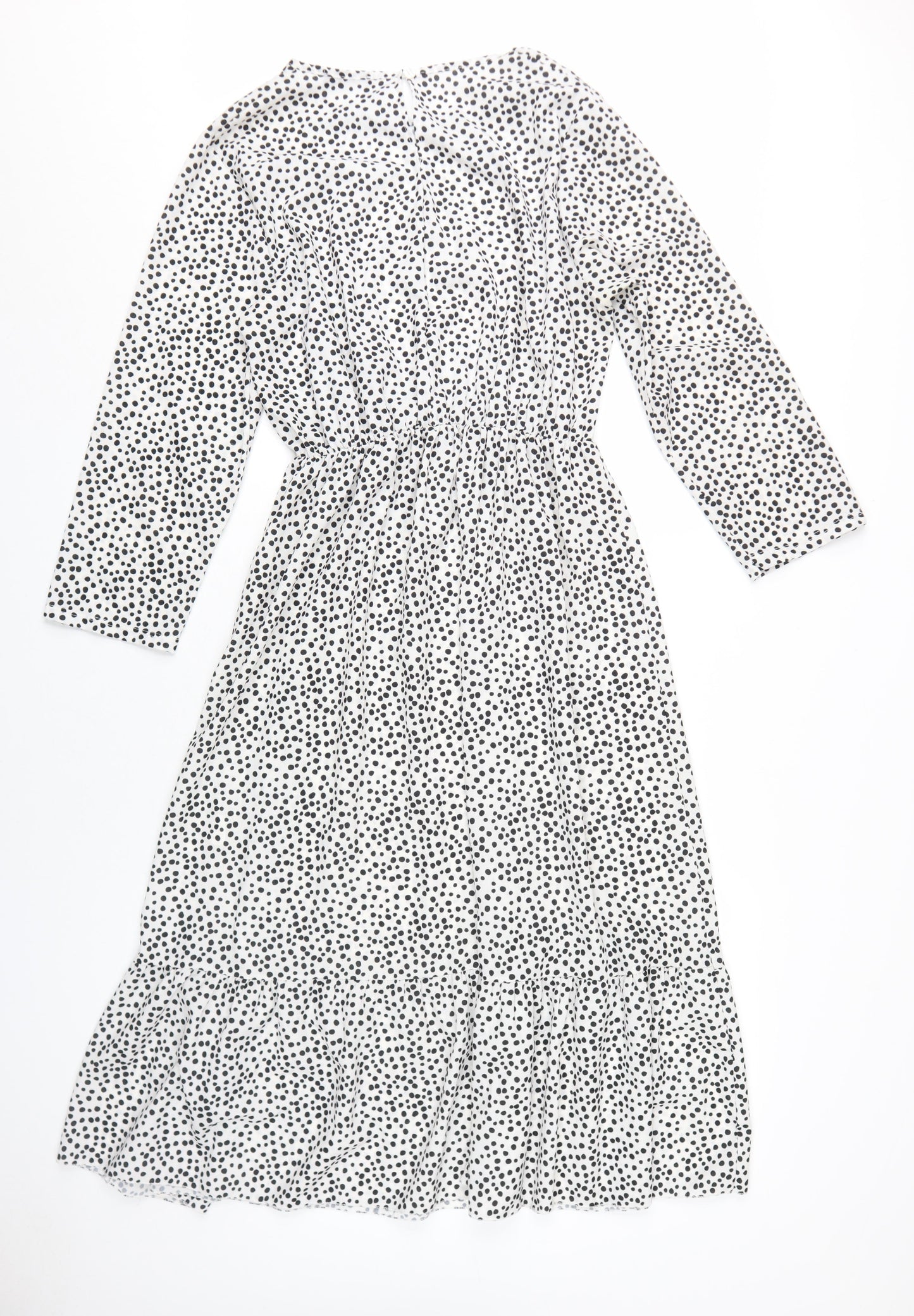 I Saw It First Women's White Midi A-Line Dress - Size 12