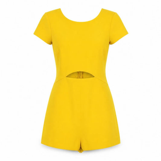Zara Women Yellow Romper XS