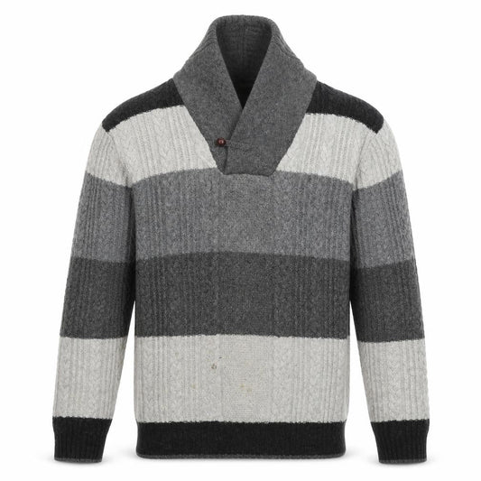 Brooks Brothers Men's Grey XL Knit Pullover Jumper