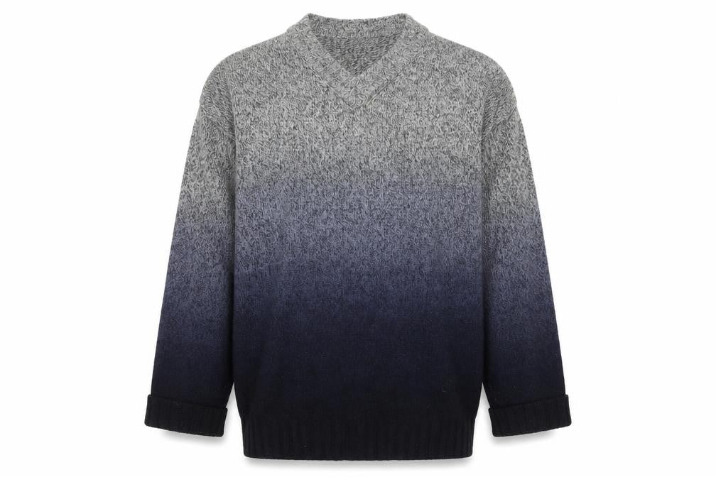 Mexx Men's Grey XL V-Neck Jumper