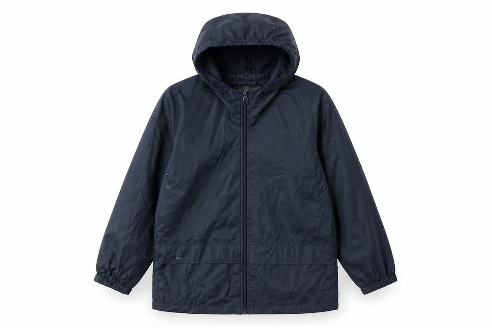 Regatta Boys Blue Windbreaker Jacket 8Y Waterproof Hooded